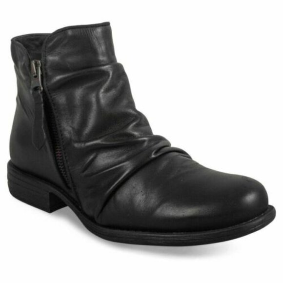 Miz Mooz Women Zip Up Ankle Booties 